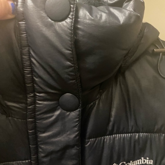 Columbia Black Quilted Puffer Jacket w Water-Resistant Finish BNWOT size Small - Picture 6 of 16